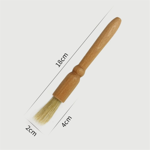 Coffee Grinder Brush Maker Cleaning Bamboo Wooden Tools Home Kitchen B 2
