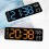 Electronic Clock Simple Multifunctional Rectangular Large Font Alarm Can Be Hung or Stood A 3