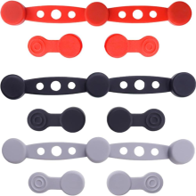3er-Set Airfryer-Magnete für Pergamentpapier, magnetisches Silikonschnallen-Set, Airfryer-Zubehör