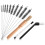 Coffee Grinder Brush Set, 13 PCS Espresso Machine Cleaning Brushes Kit for 8