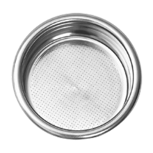 58,5 mm Espressofilter Edelstahl Pulverbehälterschale Kaffeekorb Doppelschicht-Extraktionsschale, D