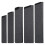 5 PCS Knife Guard Set, Universal Blade Covers, Protector Sleeve with Felt-Lined Abs Plastic Sheath 7