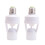 2PCS AC110-220V 360Degree Pir Induction Motion Sensor IR Infrared Human E27 Plug Socket Switch Base Led Bulb Lamp Holder 11