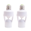 2PCS AC110-220V 360Degree Pir Induction Motion Sensor IR Infrared Human E27 Plug Socket Switch Base Led Bulb Lamp Holder 1