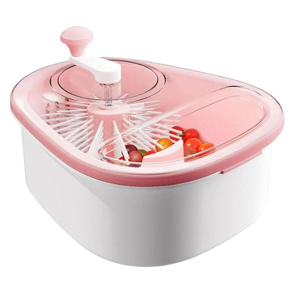 Exogio Fruit Washing Bowl And Vegetable Washer With Brush Portable Machine