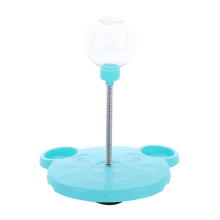 Interative Food Ball for Pet Indoor Interactive Treat Toy Cat Supplies Blue