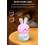 Charging Cute Shaped Night Light Clock Sleep Atmosphere Multiple Colors Bedroom with Music Function 4