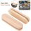 Baking Pan Handle Wood Anti-Scald Outdoor BBQ Tool 2