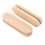 Baking Pan Handle Wood Anti-Scald Outdoor BBQ Tool 1