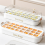 24Grid Typ Eiswürfelform Lebensmittelqualität Silikon DIY Maker Eiswürfelschale,A 10
