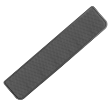 37.4x8.5in Refrigerator Spill Mat, Silicone Under Floor Protector Tray Drip Anti-Slip Appliance Water Mat