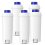 Water Filter Replacement Compatible with for Coffee Machine Activated Carbon Softener 1