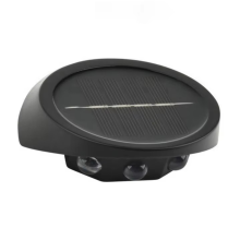 Waterproof Solar Wall Lights,Outdoor 3 LED Fence Lamp for Garden, Yard Decoration,Energy Efficient Washer Lights B