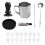 Kaffeestampfer-Set, Espresso-Zubehör-Set, mit 51 mm Rührstab 3