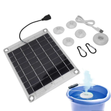 Pannello solare umidificatore 10w monofacciale portatile USB atomizzatore risparmio energetico pompa acqua idratante forniture da giardinaggio