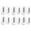6 Pair Magnetic Remote Control Holder Wall Mount,Small Stronger Silicone Organize 7