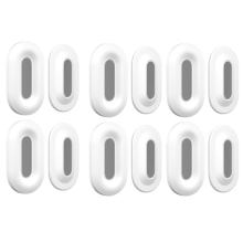 Lot de 6 paires de supports magnétiques pour télécommandes, support mural, petit et résistant, en silicone