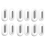 6 Pair Magnetic Remote Control Holder Wall Mount,Small Stronger Silicone Organize 1