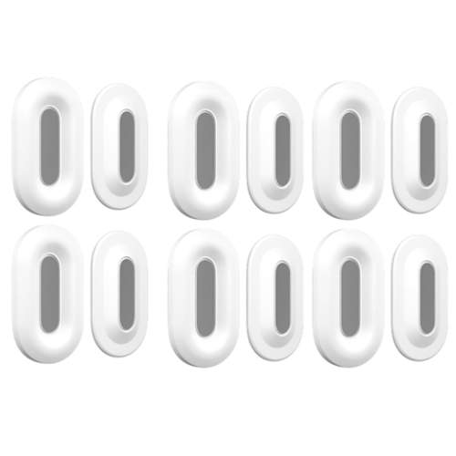 6 Pair Magnetic Remote Control Holder Wall Mount,Small Stronger Silicone Organize