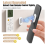 6 Pair Magnetic Remote Control Holder Wall Mount,Small Stronger Silicone Organize 4