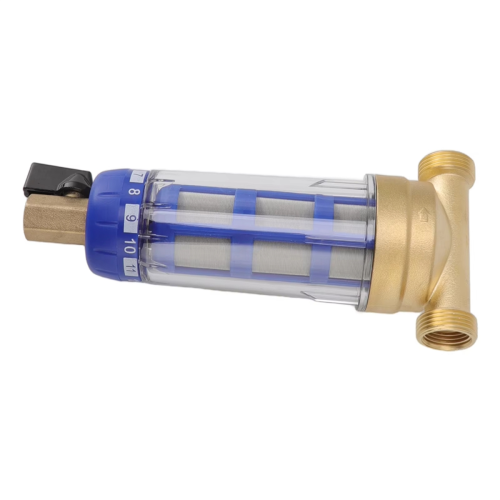 Water Prefilter Down Sediment Whole House Filter Refined Copper Head 40um 2