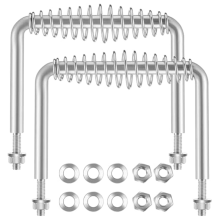 Stahlfedergriff für Grillgruben, Anhänger, Holzofengriffe, Ersatz-Grill-Grillwerkzeug-Sets