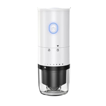 Kaffeemühle für den Außenbereich im Haushalt, abnehmbarer Deckel, einstellbare Dicke zum Hinzufügen von Bohnen, elektrische Mühle,B