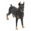 Black Doberman Model Toys Cute Simulation Animal 5