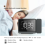 Projection Alarm Clock Bluetooth WeatherStation with Atmosphere Night Light Temperature Display Thermometer Table 6
