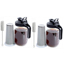 Messgläser Kaltwasser Glaskrug-Sets Kaffeefilter Griffdeckel Flaschen