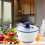 type Vegetable Washing Machine Fruit and Drain Basket Home Dehydrator 5