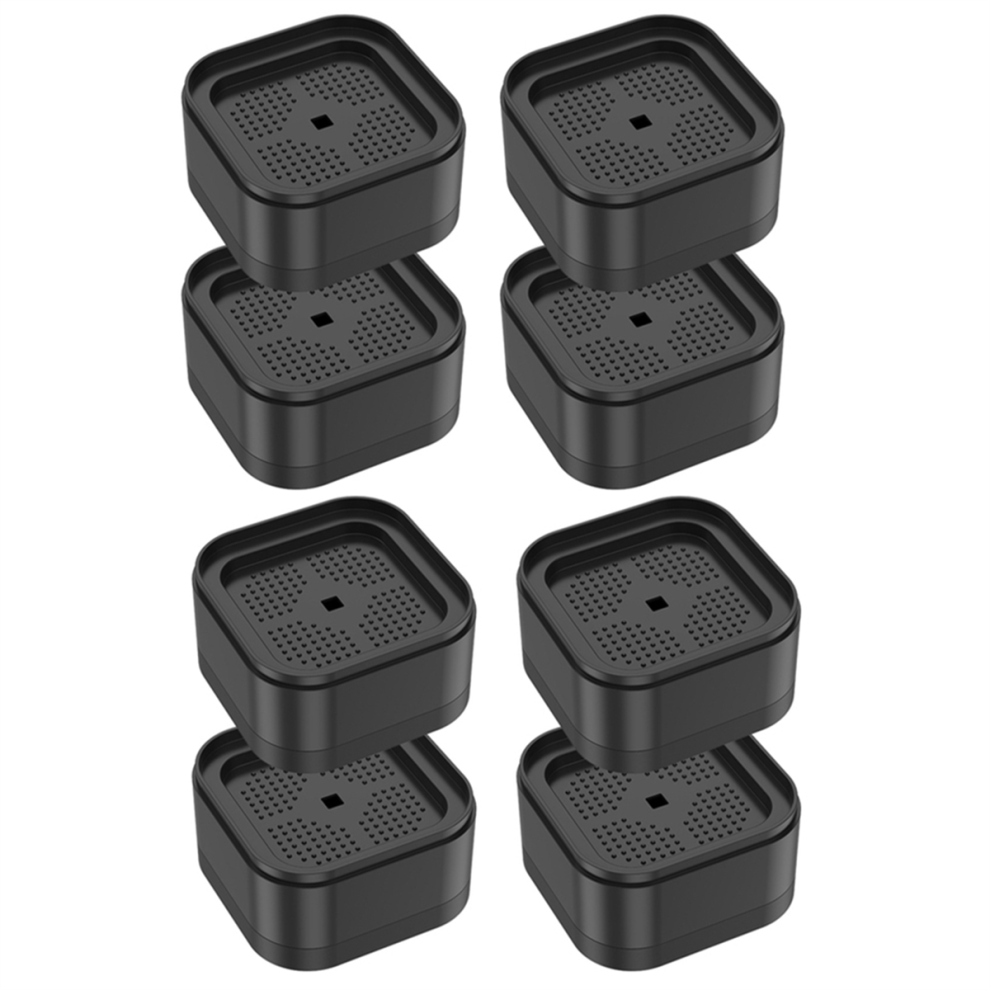 8 Pcs Furniture Risers Heavy Duty Bed Chair Table Heightening Foot Pad Non-Slip Floor-image-OPC-PJSFBGF-NEW