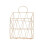 File Organizer Wall Mount Decorative Vertical Wire Shelf Display Holder Stylish Space Saving Storage B 8