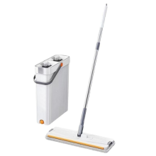 Household Flat Mop Tool Bucket Set Handfree Mopping Magic Rotating Self-Wringing Cleaning