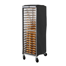 Teglia per panini Speed Rack Cover Bread 20 ripiani, per panetteria commerciale, con cerniera, 59x72x163 cm