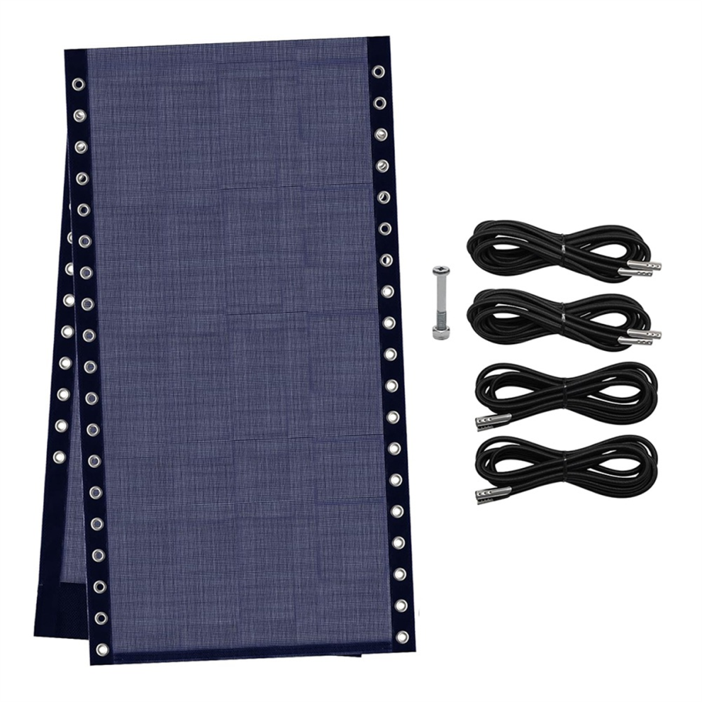 Chair Replacement Fabric With 4 Bungee Cord Lounge Cloth Mesh Repair Kit For Patio Recliner Outdoor Lawn Pool C 4851366194867