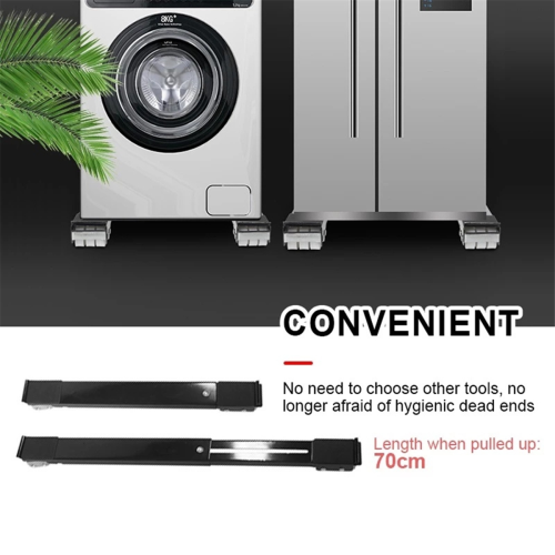 Washing Machine Base with 24 Wheels Refrigerator, Air Conditioner, Computer Host Stand Movable 2