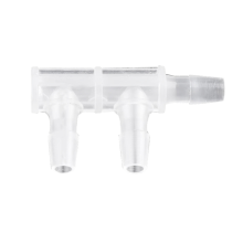 Lot de 30 connecteurs à trois voies de type F en PP, côté 4,8 mm, pour tuyau d'aquarium, séparateur pagode