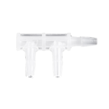 Lot de 30 connecteurs à trois voies de type F en PP, côté 2,4 mm, pour tuyau d'eau d'aquarium, séparateur pagode