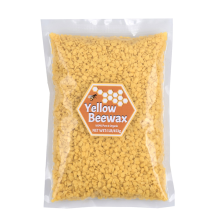 1LB Bienenwachs DIY Handgemachte Kerzenherstellung Lieferungen Wachs Rohstoff Geruchlose Partikel Bienenwachs Gelb