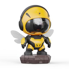 Galaxy Projektor Sternennachtlicht Bee Astronaut Nebula LED-Lampe mit Fernbedienung Timed für Kinderzimmer Dekor
