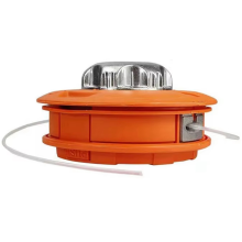 Nuova testina per decespugliatore automatico con copertura in alluminio M10x1.2 per macchine da giardino, decespugliatore a benzina, diserbante