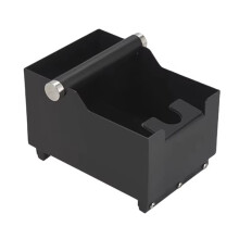 Coffee Knock Box Anti Slip Shock-Absorbent Espresso Grind Grounds Container Dump Waste Bin Cafe Accessories Tool