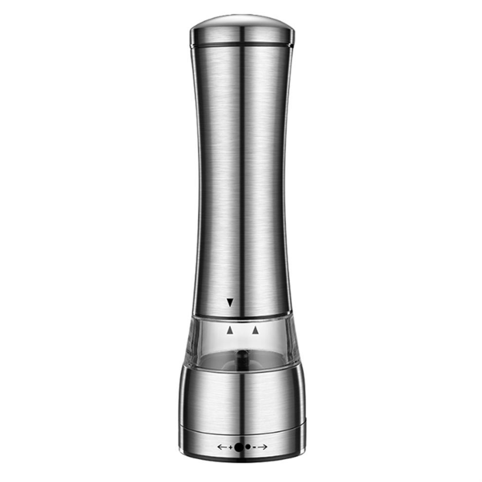 304 Stainless Steel Manual Pepper Grinder Adjustable Thickness Salt Mill Visible Kitchen Condiment Mincer-image-OPC-PJSFCBK-NEW