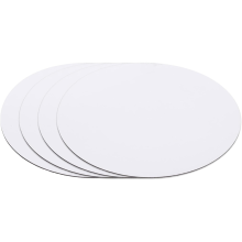 Lot de 4 grilles d'aération magnétiques rondes de 16,5 cm de diamètre, pour ventilation murale, chauffage, cheminée et fournaise