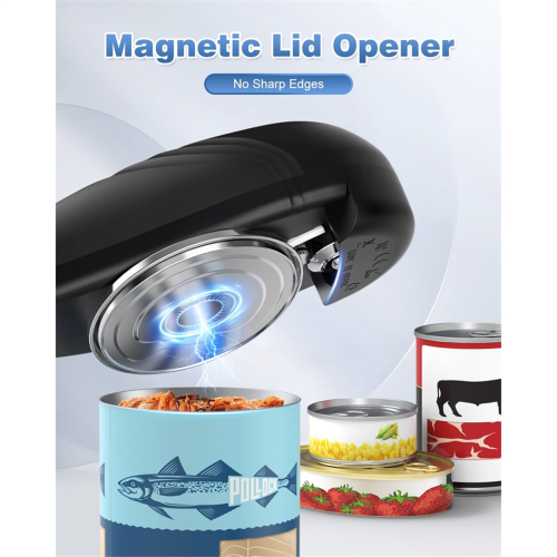 Apriscatole elettrico ricaricabile per anziani, apriscatole automatico One-Touch Smooth Edge Kitchen 2