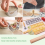 8 Pcs Ravioli Mold Set Include Maker ,Dough , Dumpling Maker, Cutter Set,Pasta Making 4