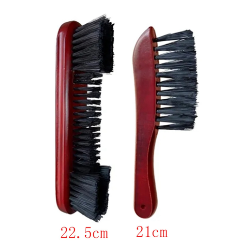 Pool Table Brush Set Wooden Handle Cleaning Tool and Knife for Tablecloth 1