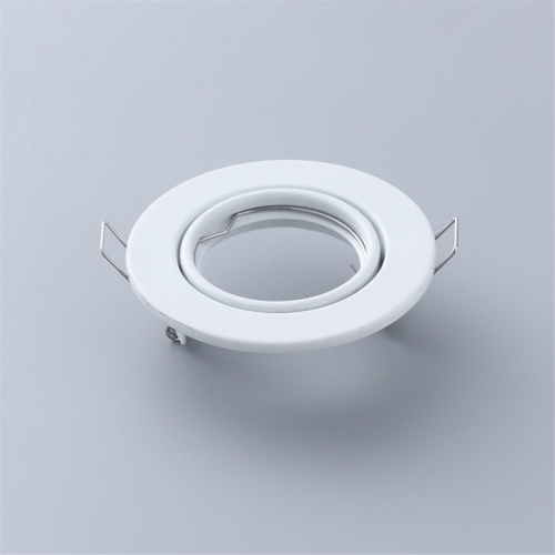 10 Pcs Round GU10 Recessed Downlight Replacement Kit MR16 Fitting Mounting Ceiling Spot Lights Frame Lamp Socket Holder 1