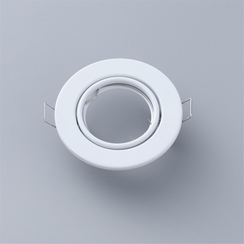 10 Pcs Round GU10 Recessed Downlight Replacement Kit MR16 Fitting Mounting Ceiling Spot Lights Frame Lamp Socket Holder 2